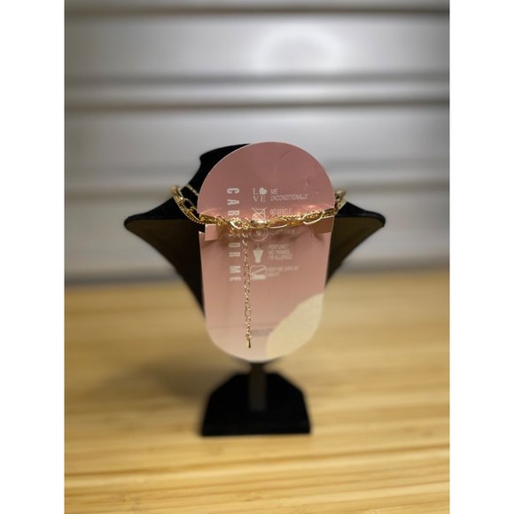 REVOLVE 8 Other Reasons Layered Chain Necklace Gold Womens Size OS - Picture 5 of 6